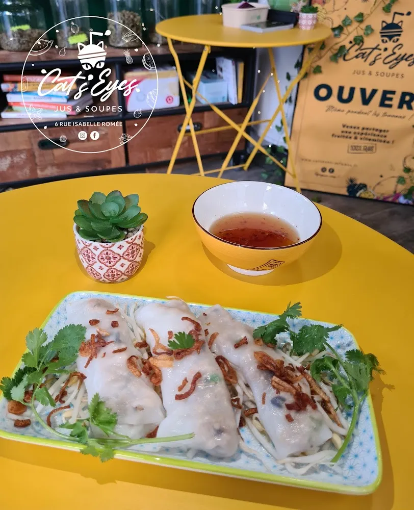 Bcrêpes de Riz Farcies Aux Porc Et Champignons Noirs