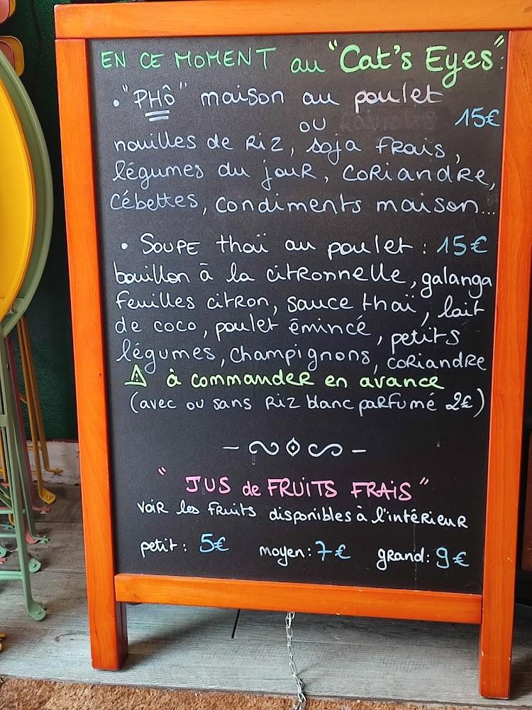 Cat's Eyes Jus & Soupes - Menu Image 1